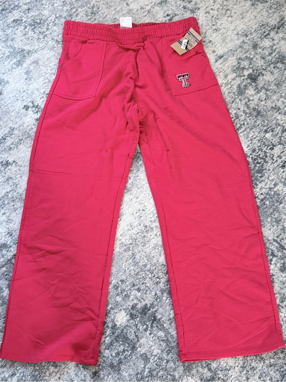 Rivalry Threads Red Men's Sweatpants Joggers NCAA Texas Tech.